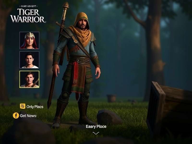Tiger Warrior Dark Hunt gameplay screenshot